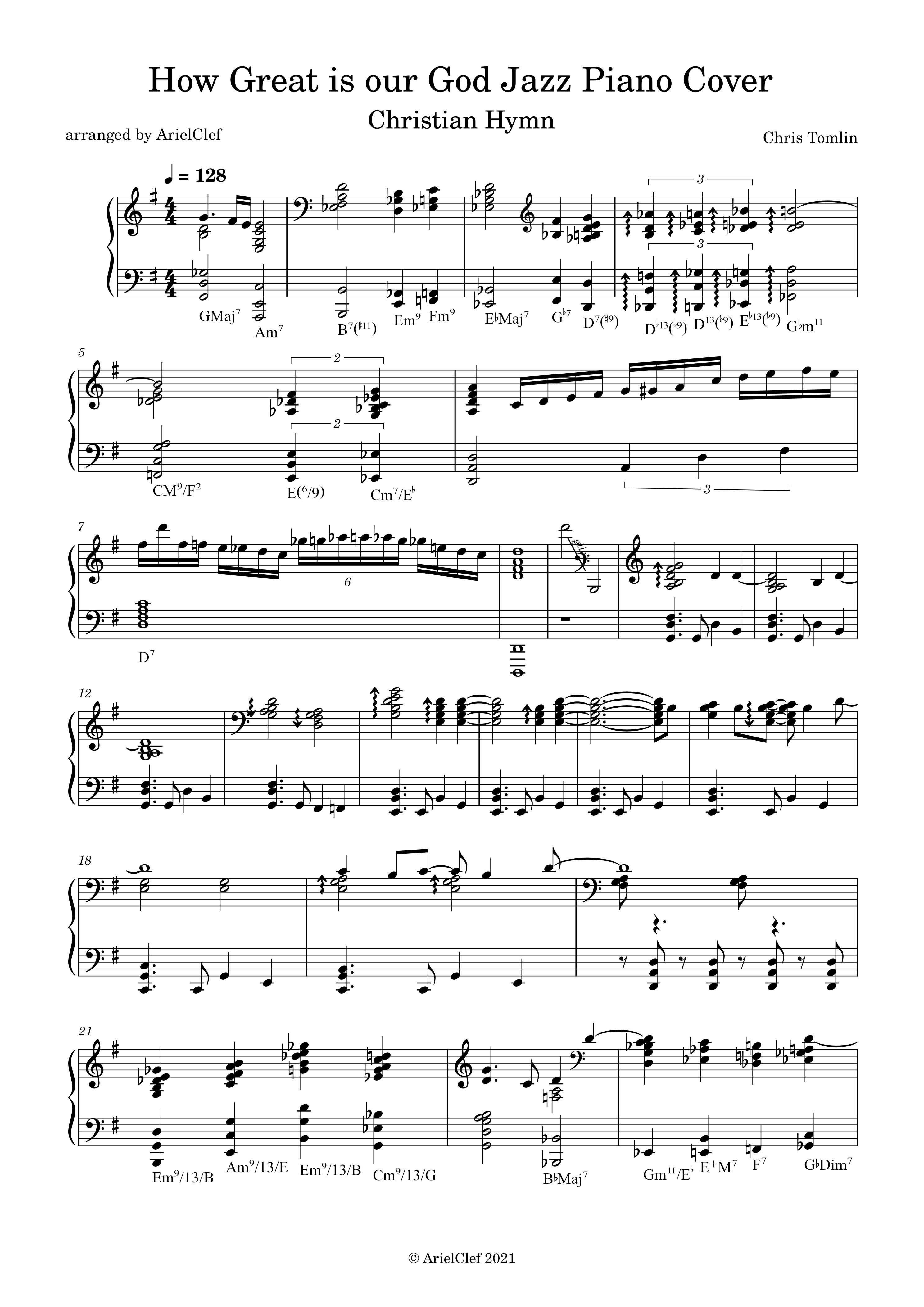 Hymn Sheet Music