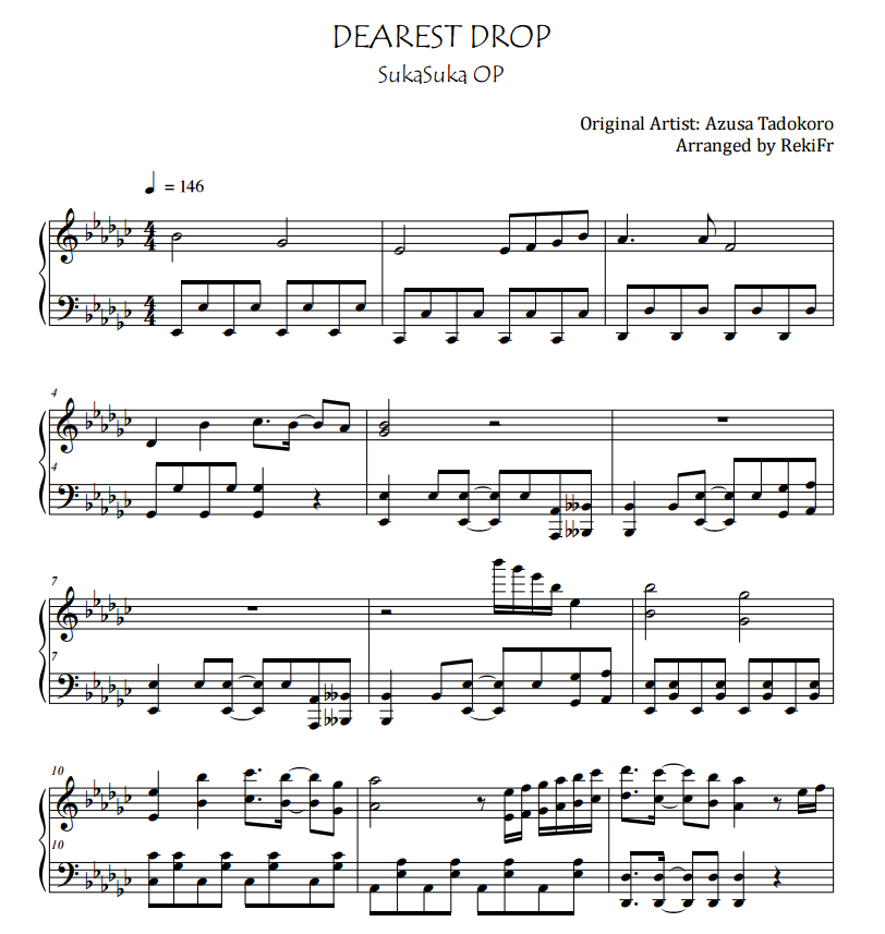 DEAREST DROP