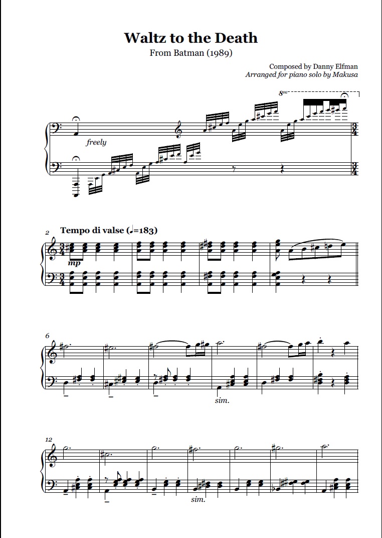 Waltz to the Death