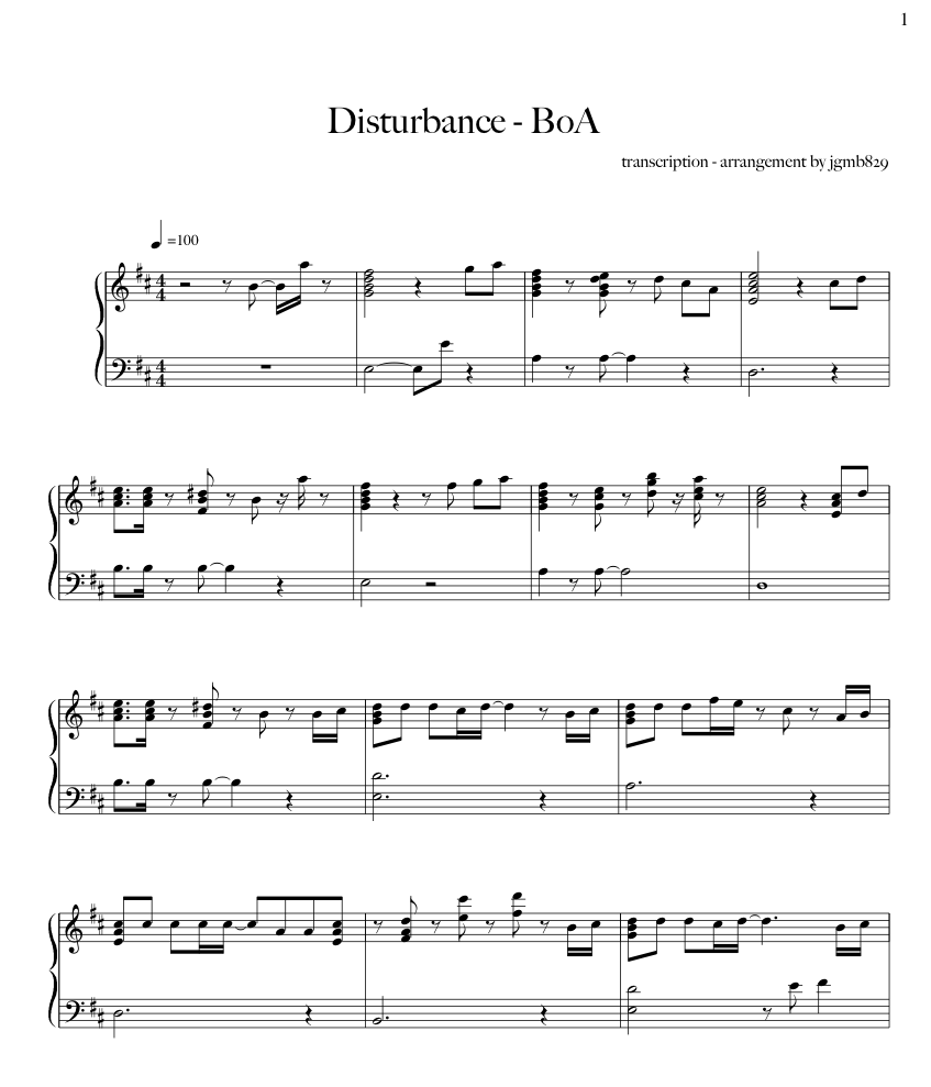 Disturbance