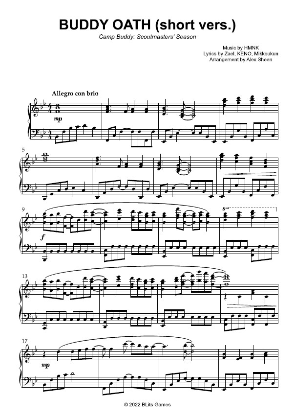 Buddy Oath (short vers.)