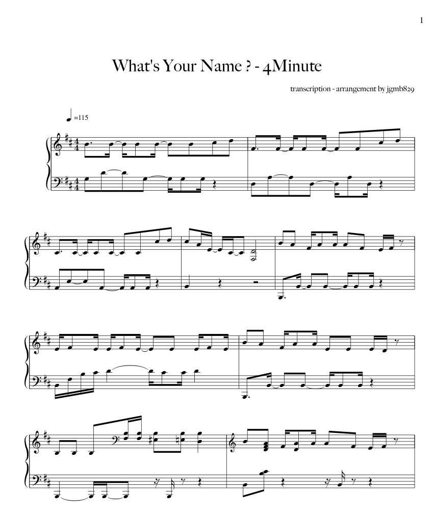 What's Your Name ?