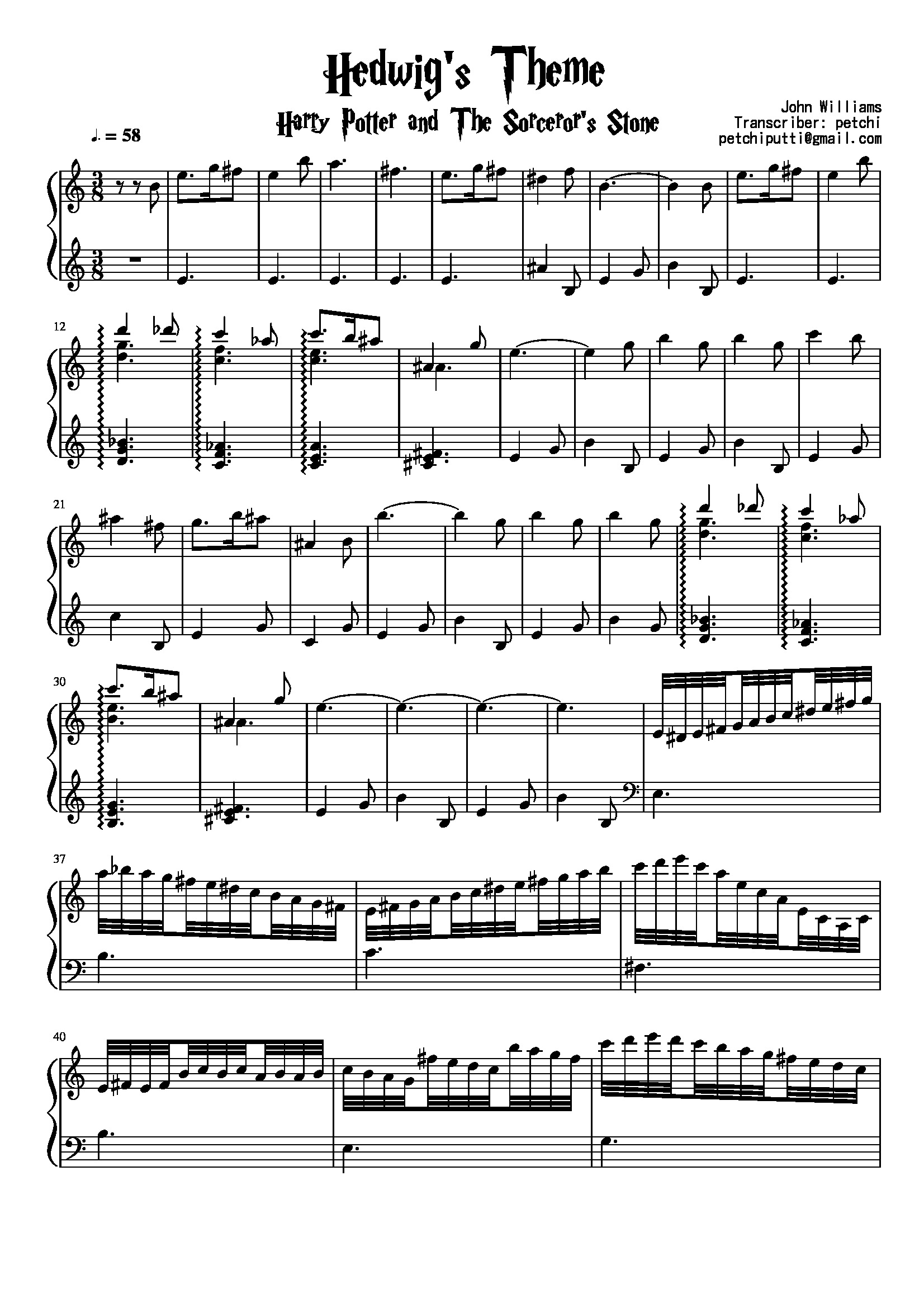 Hedwig's Theme (Part 1)