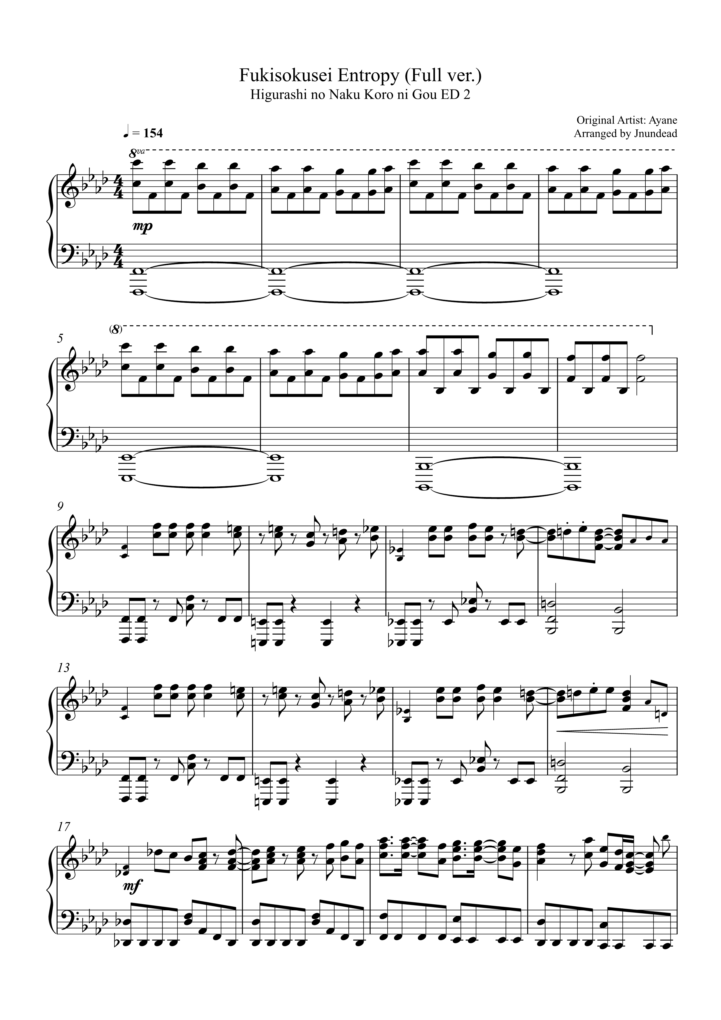 Fukisokusei Entropy (Full ver.)