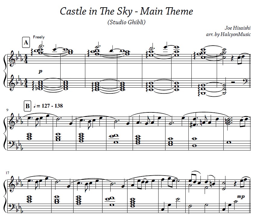 Castle in the Sky - Main Theme