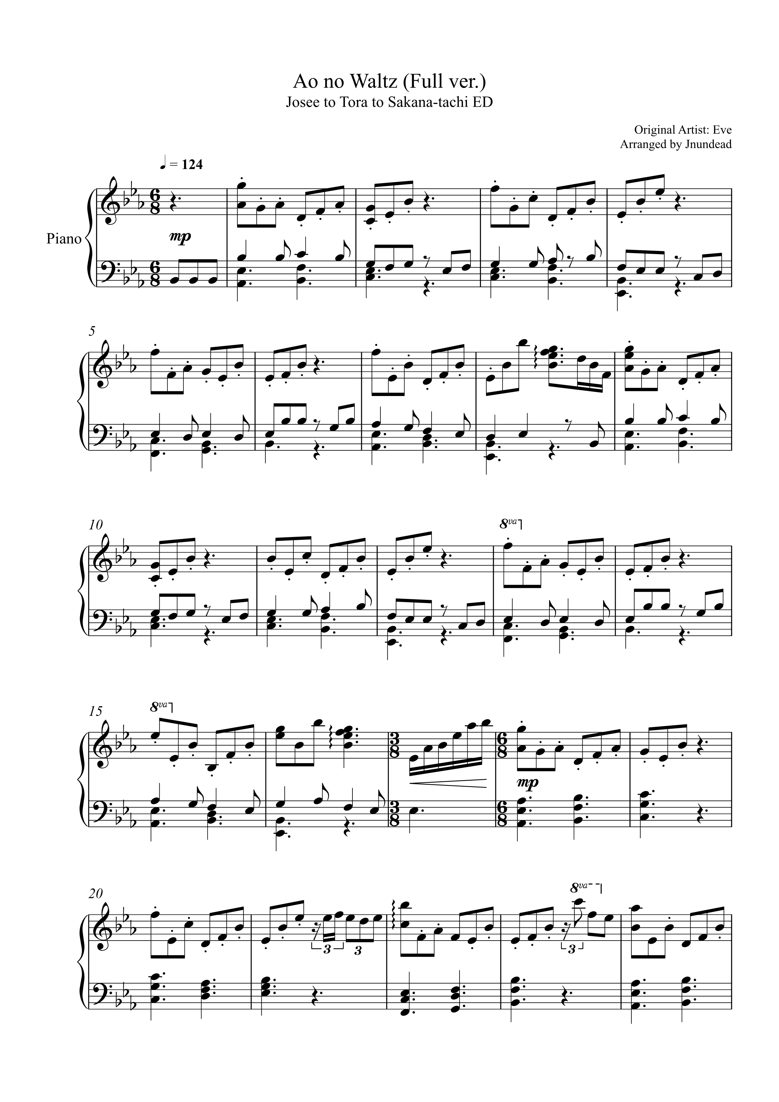 Ao no Waltz (Full ver.)