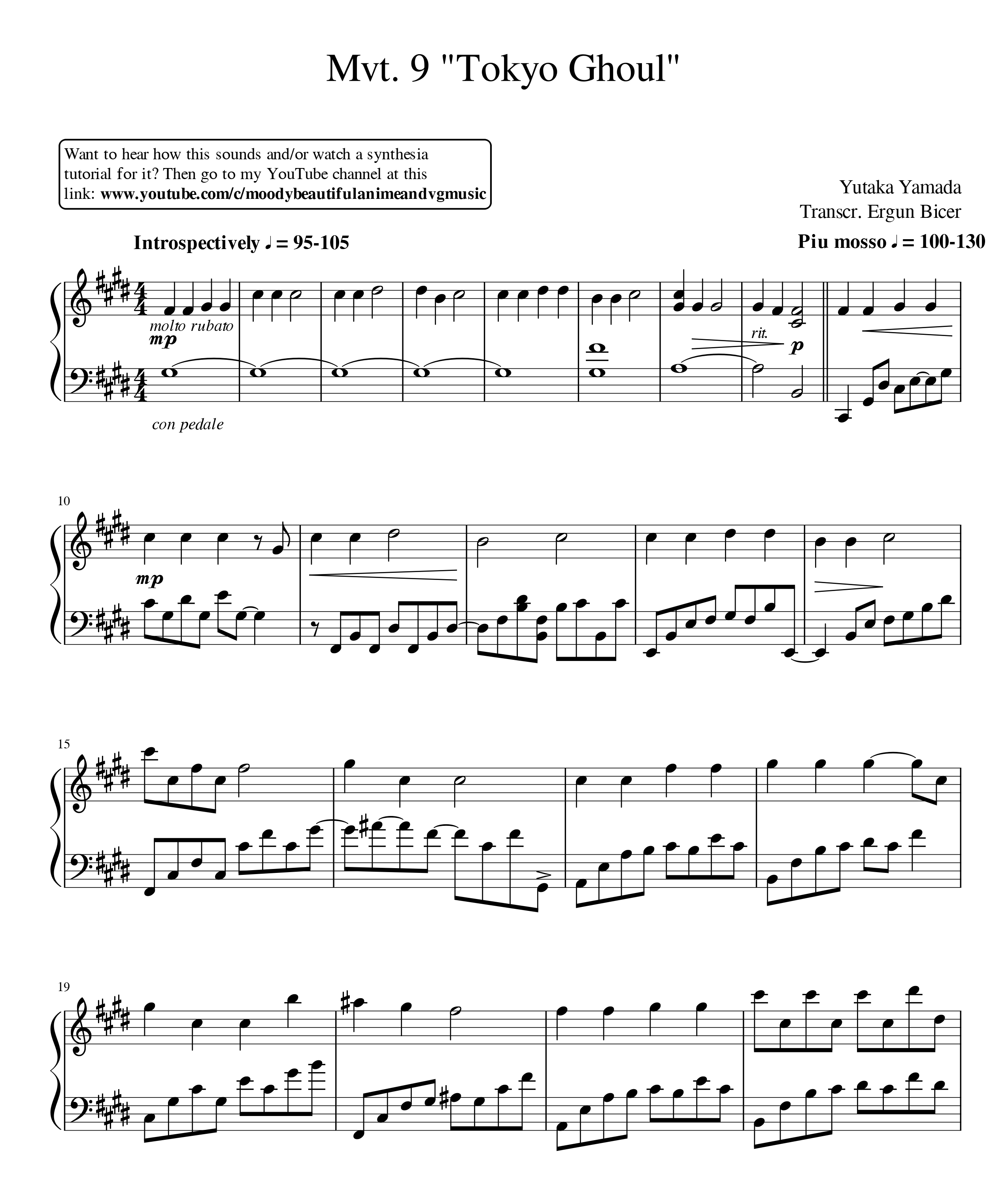Mvt. 9 &quot;Tokyo Ghoul&quot;