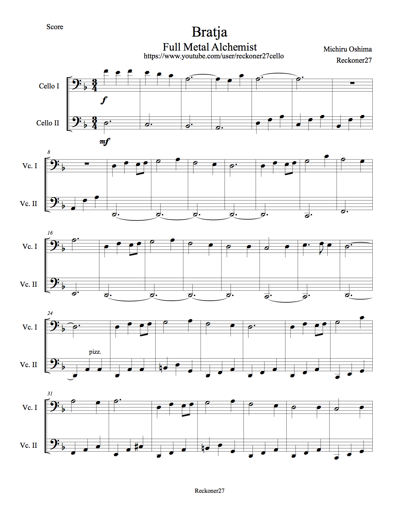 Bratja- Cello duet