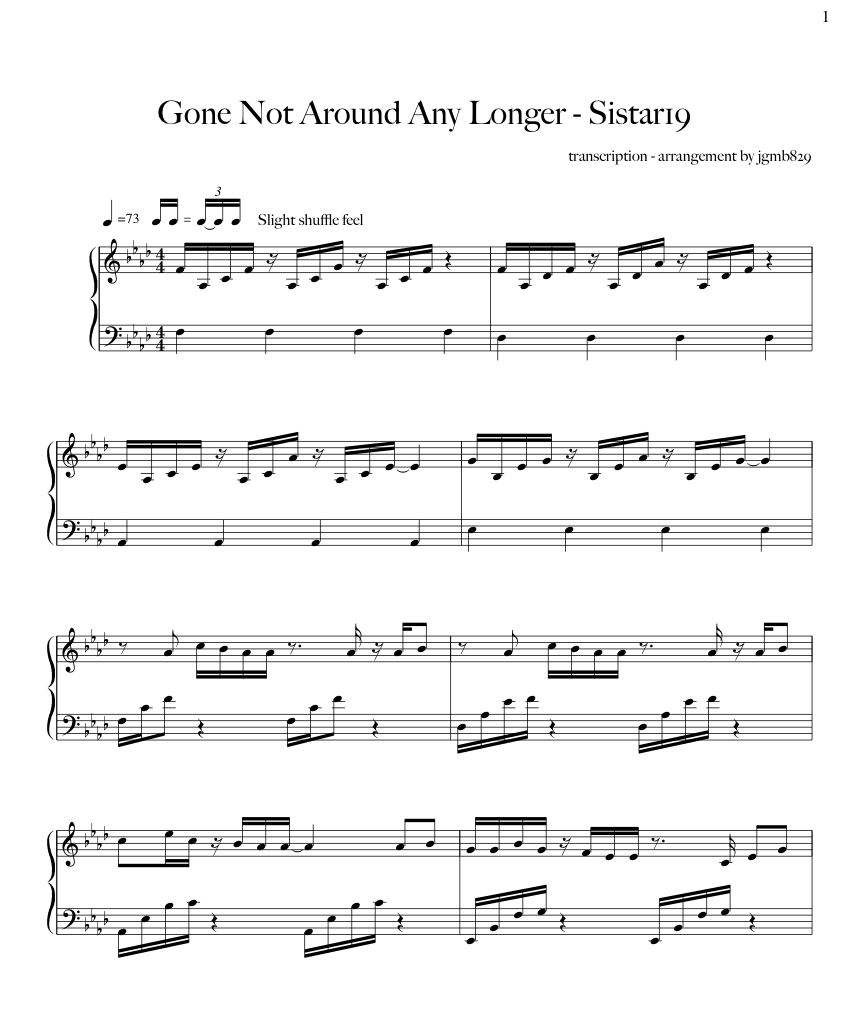 Gone Not Around Any Longer