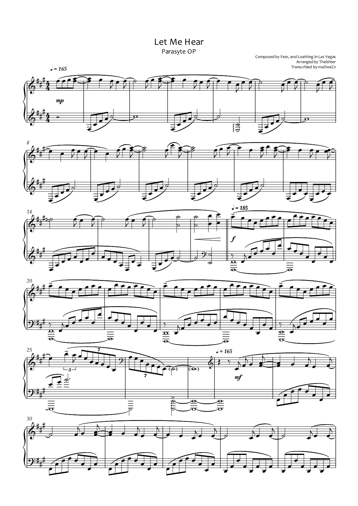 Let Me Hear (Theishter)