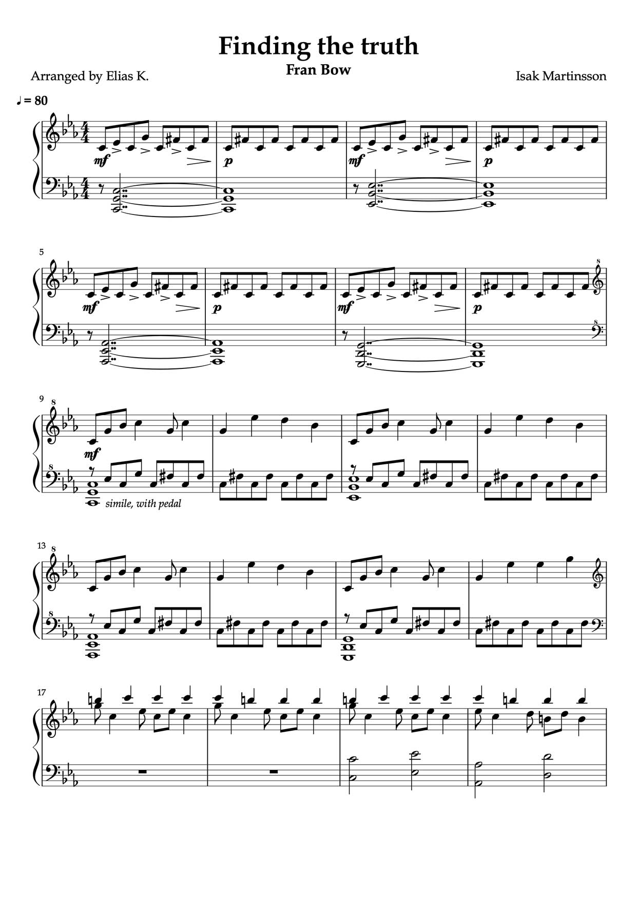 Finding the truth – Fran Bow sheet music | Sheethost