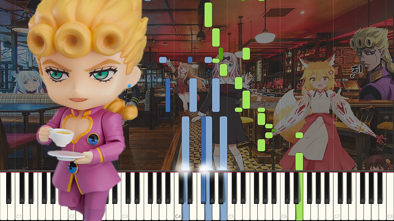 Giorno's Theme Jazz + Cocktail Jazz Piano – Jojo's Bizzare ...